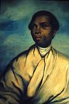 Portrait of a black man, thought to be Francis Barber